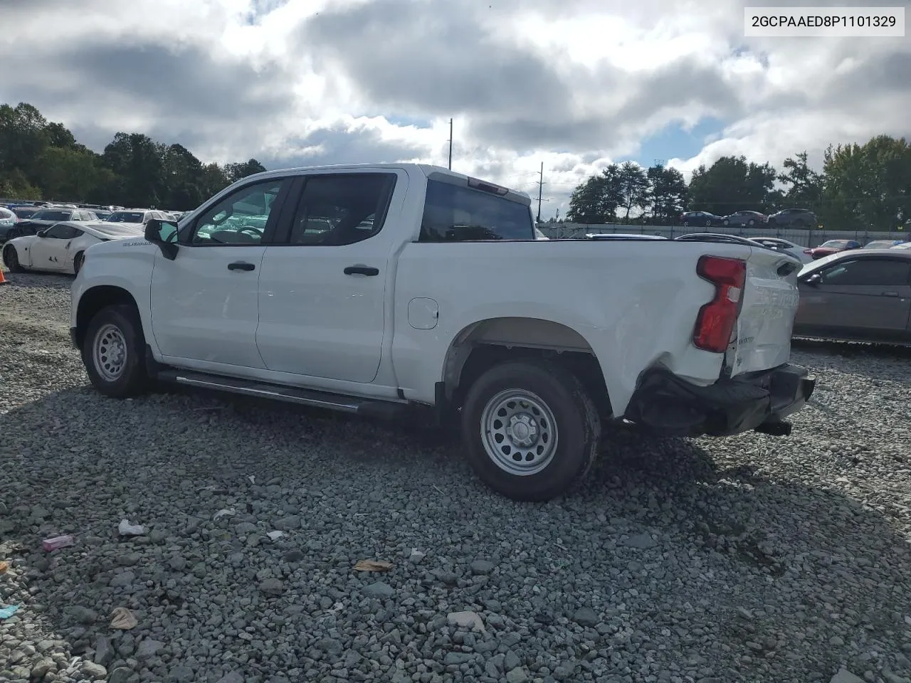 2023 Chevrolet Silverado C1500 VIN: 2GCPAAED8P1101329 Lot: 72927764