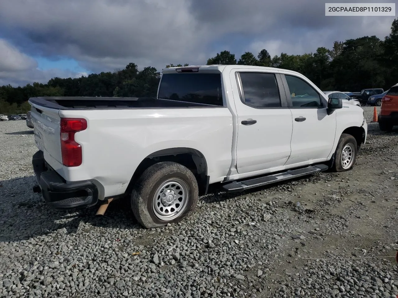 2023 Chevrolet Silverado C1500 VIN: 2GCPAAED8P1101329 Lot: 72927764