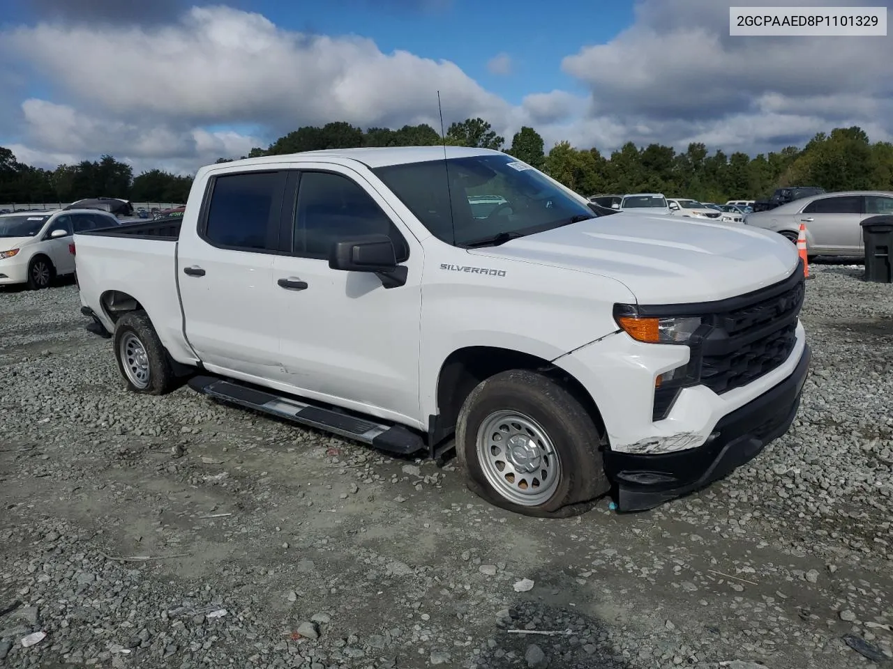 2023 Chevrolet Silverado C1500 VIN: 2GCPAAED8P1101329 Lot: 72927764