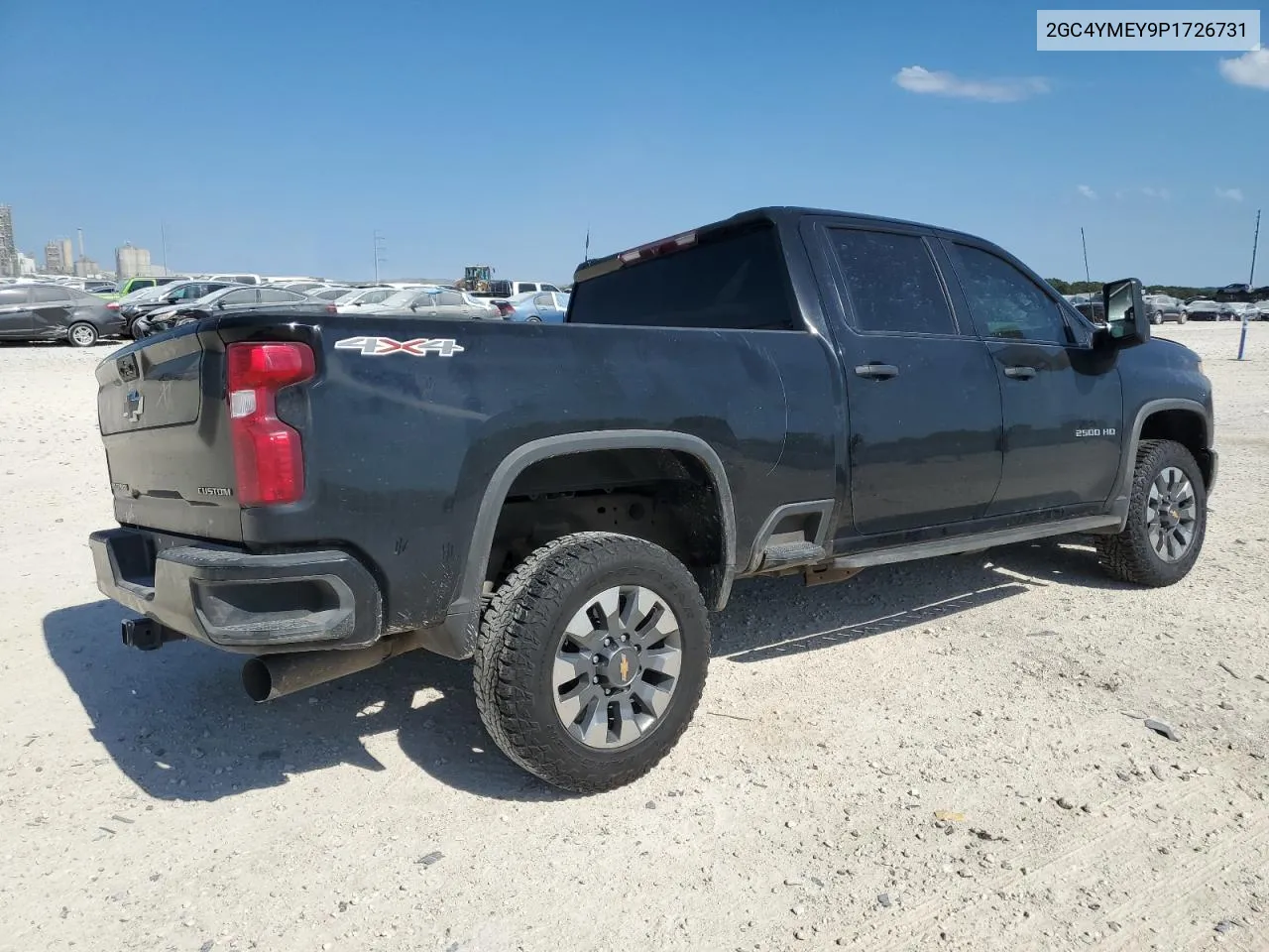 2GC4YMEY9P1726731 2023 Chevrolet Silverado K2500 Custom