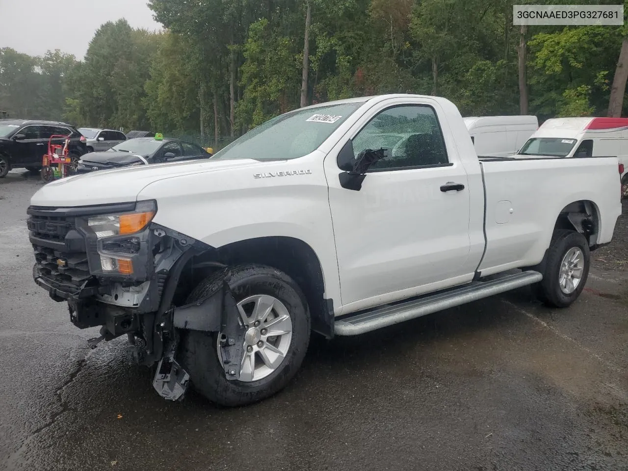 2023 Chevrolet Silverado C1500 VIN: 3GCNAAED3PG327681 Lot: 73247164