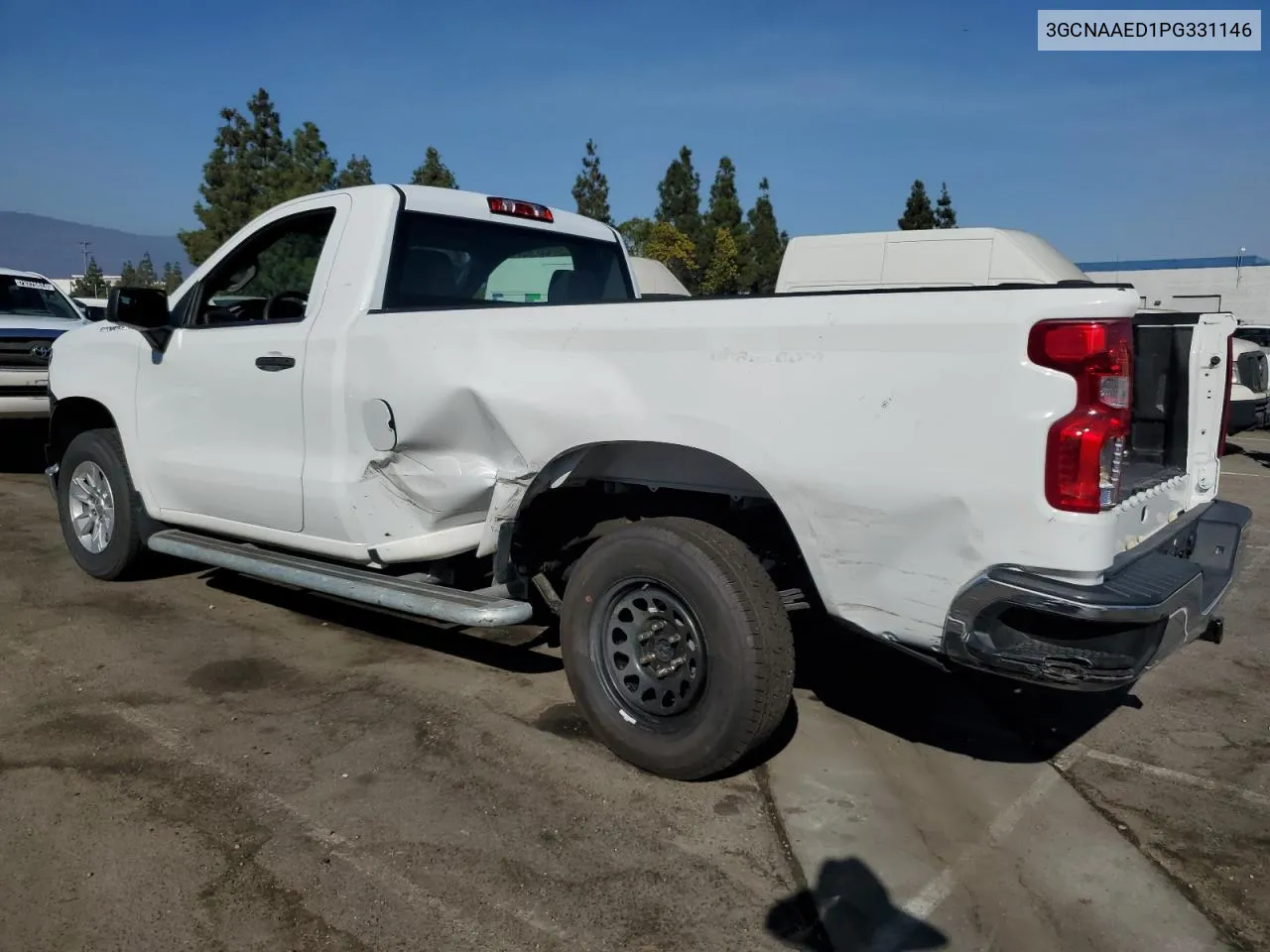 2023 Chevrolet Silverado C1500 VIN: 3GCNAAED1PG331146 Lot: 73247944