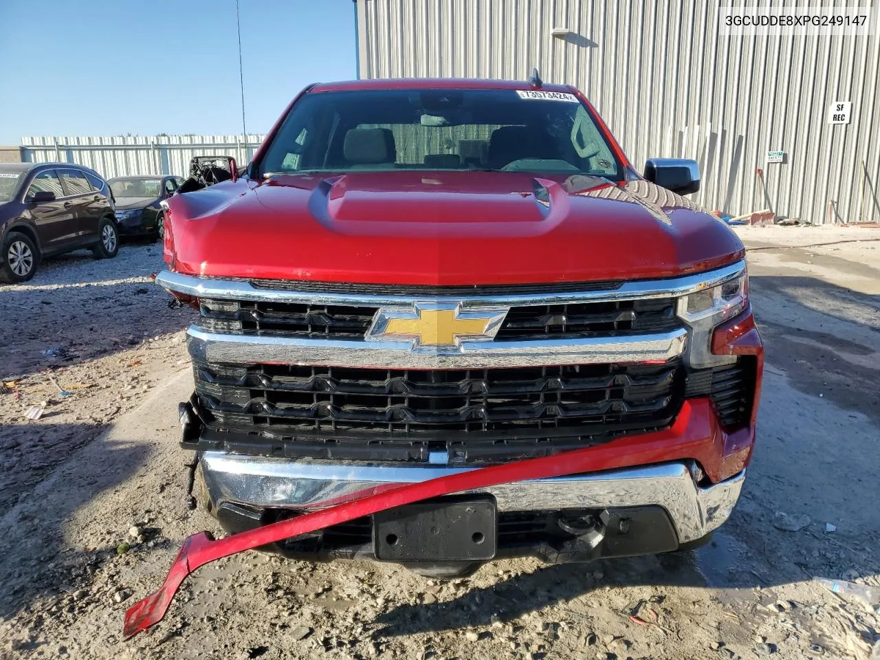 2023 Chevrolet Silverado K1500 Lt VIN: 3GCUDDE8XPG249147 Lot: 73573424