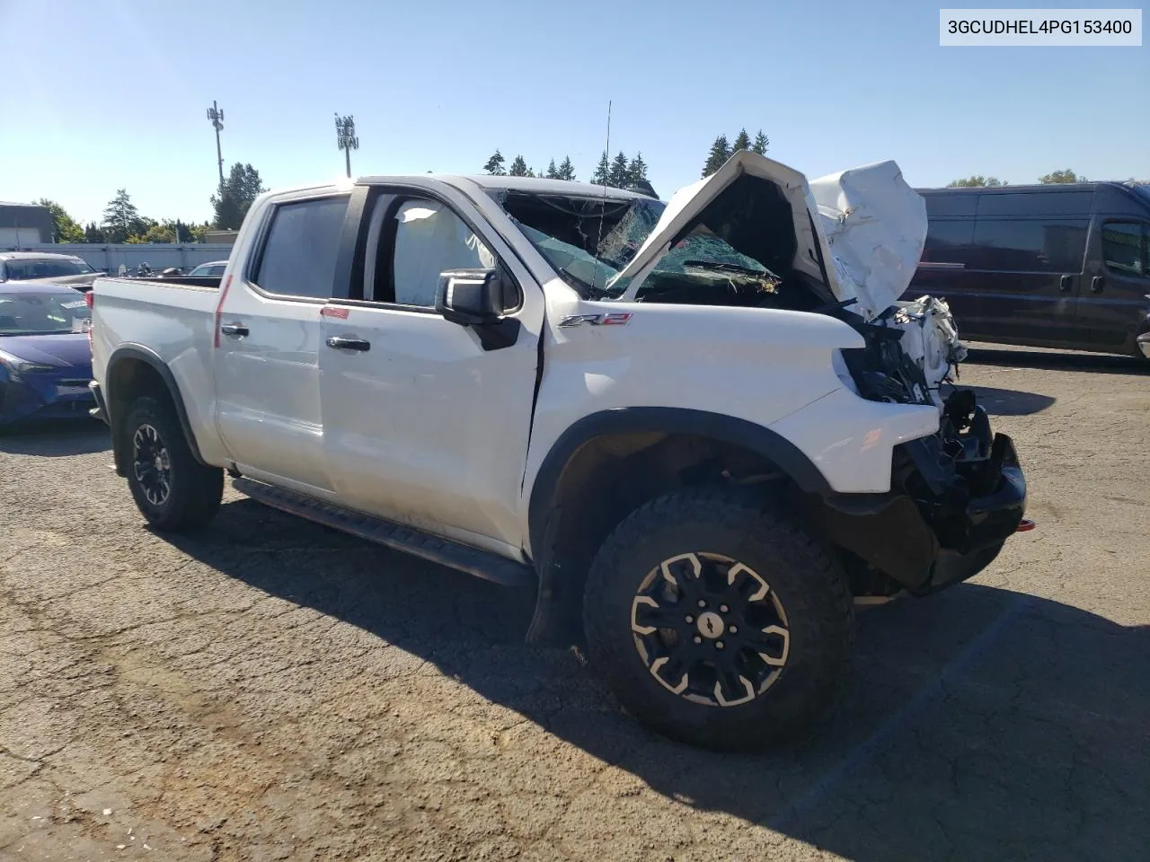 2023 Chevrolet Silverado K1500 Zr2 VIN: 3GCUDHEL4PG153400 Lot: 73603834