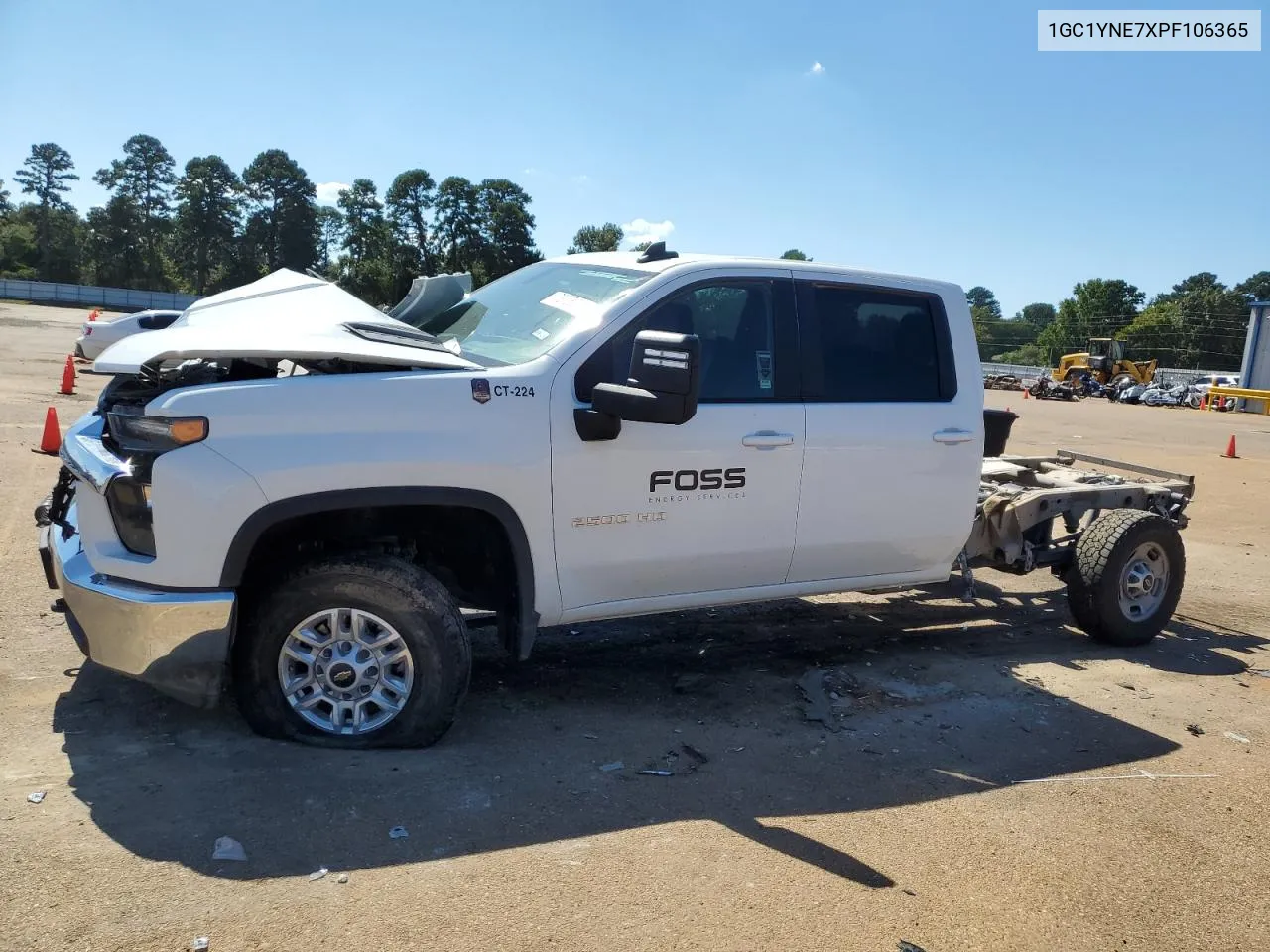 2023 Chevrolet Silverado K2500 Heavy Duty Lt VIN: 1GC1YNE7XPF106365 Lot: 73725374