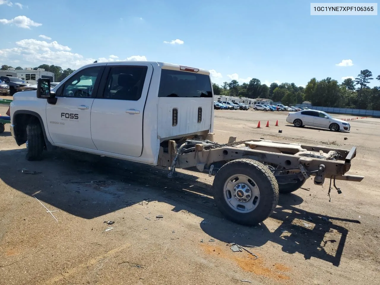 2023 Chevrolet Silverado K2500 Heavy Duty Lt VIN: 1GC1YNE7XPF106365 Lot: 73725374