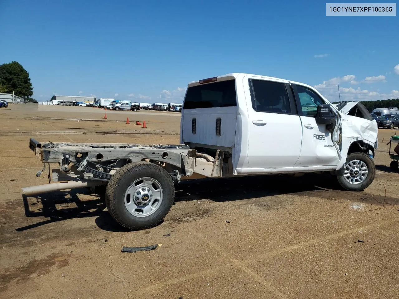 2023 Chevrolet Silverado K2500 Heavy Duty Lt VIN: 1GC1YNE7XPF106365 Lot: 73725374