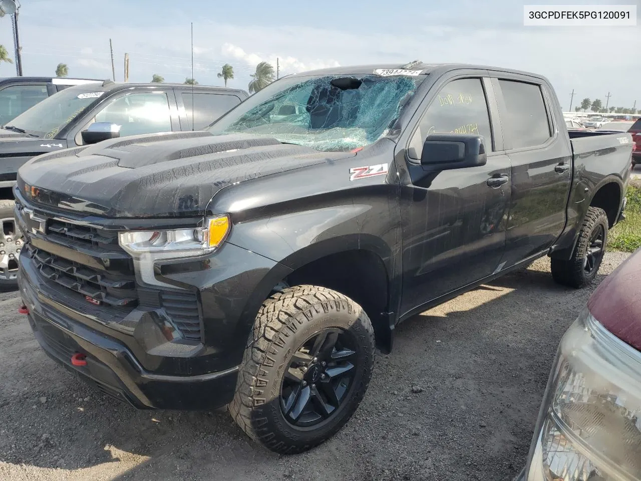 2023 Chevrolet Silverado K1500 Lt Trail Boss VIN: 3GCPDFEK5PG120091 Lot: 73944274