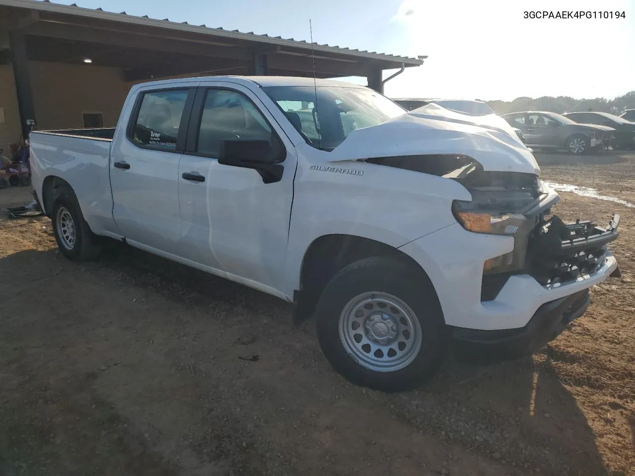 2023 Chevrolet Silverado C1500 VIN: 3GCPAAEK4PG110194 Lot: 74315844