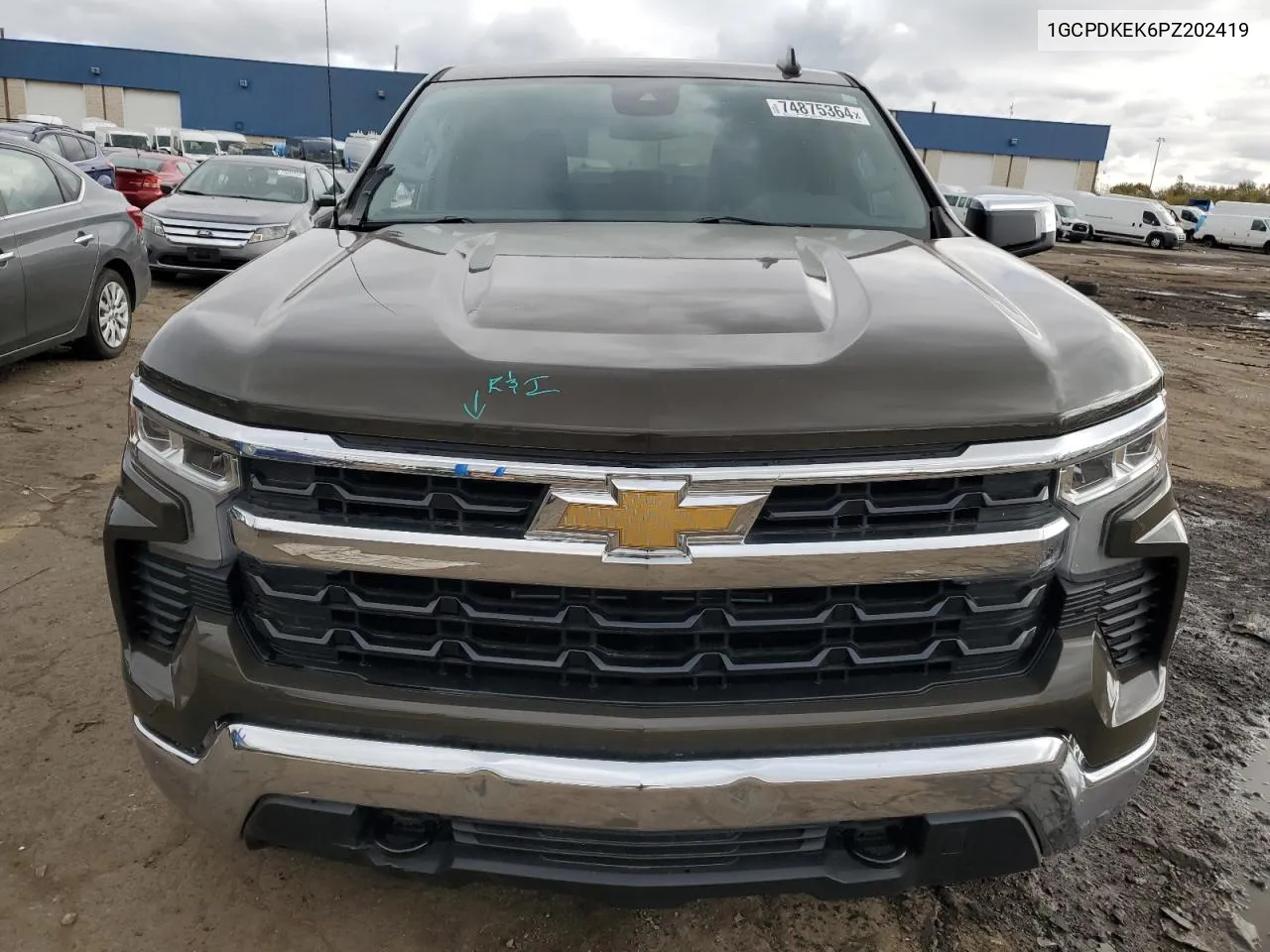 2023 Chevrolet Silverado K1500 Lt-L VIN: 1GCPDKEK6PZ202419 Lot: 74875364