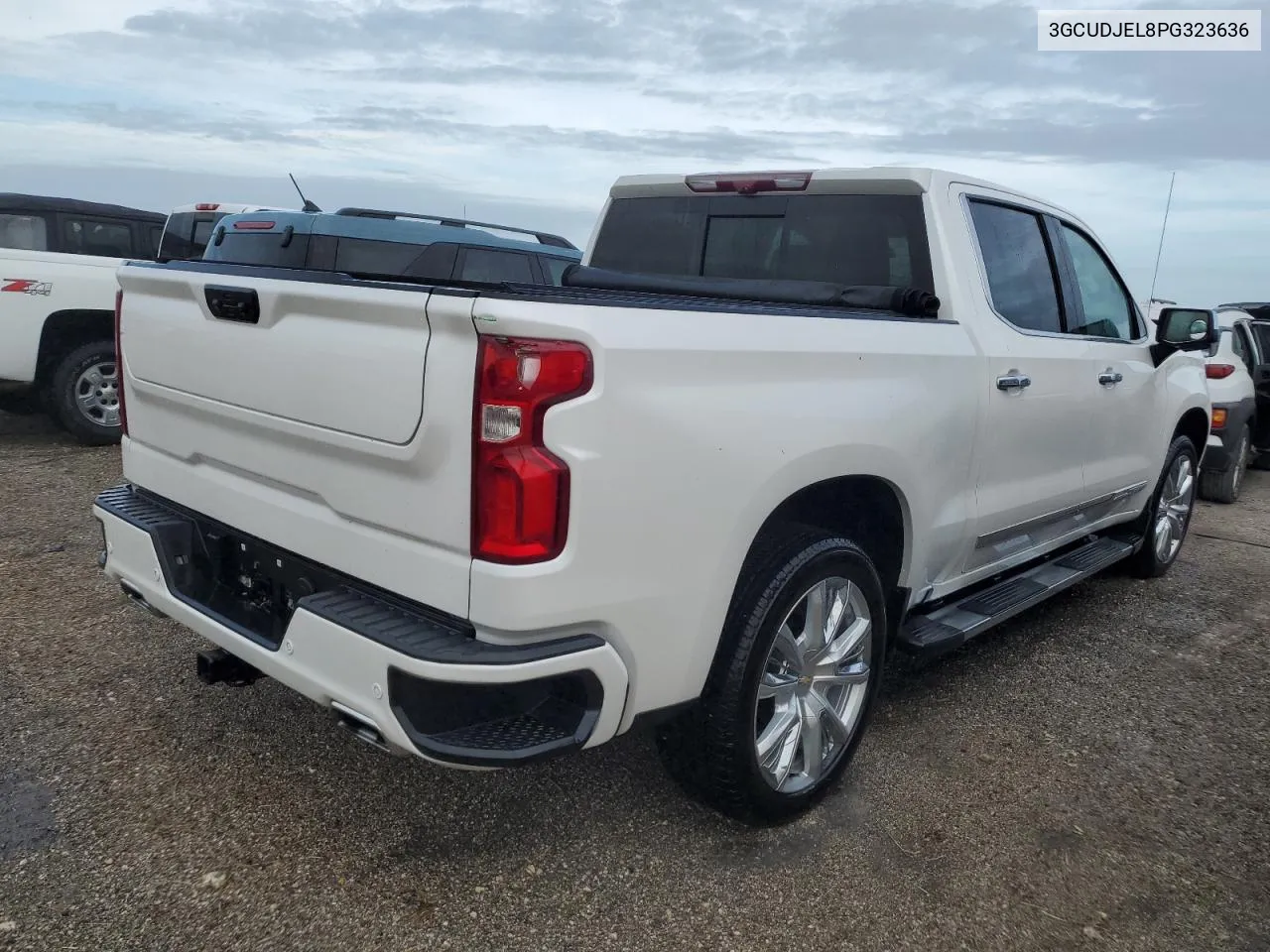 2023 Chevrolet Silverado K1500 High Country VIN: 3GCUDJEL8PG323636 Lot: 75056184