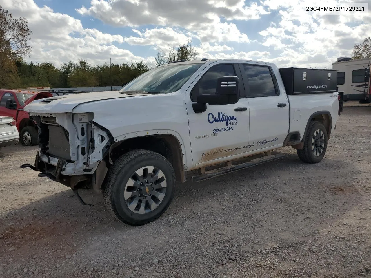 2023 Chevrolet Silverado K2500 Custom VIN: 2GC4YME72P1729221 Lot: 76500304