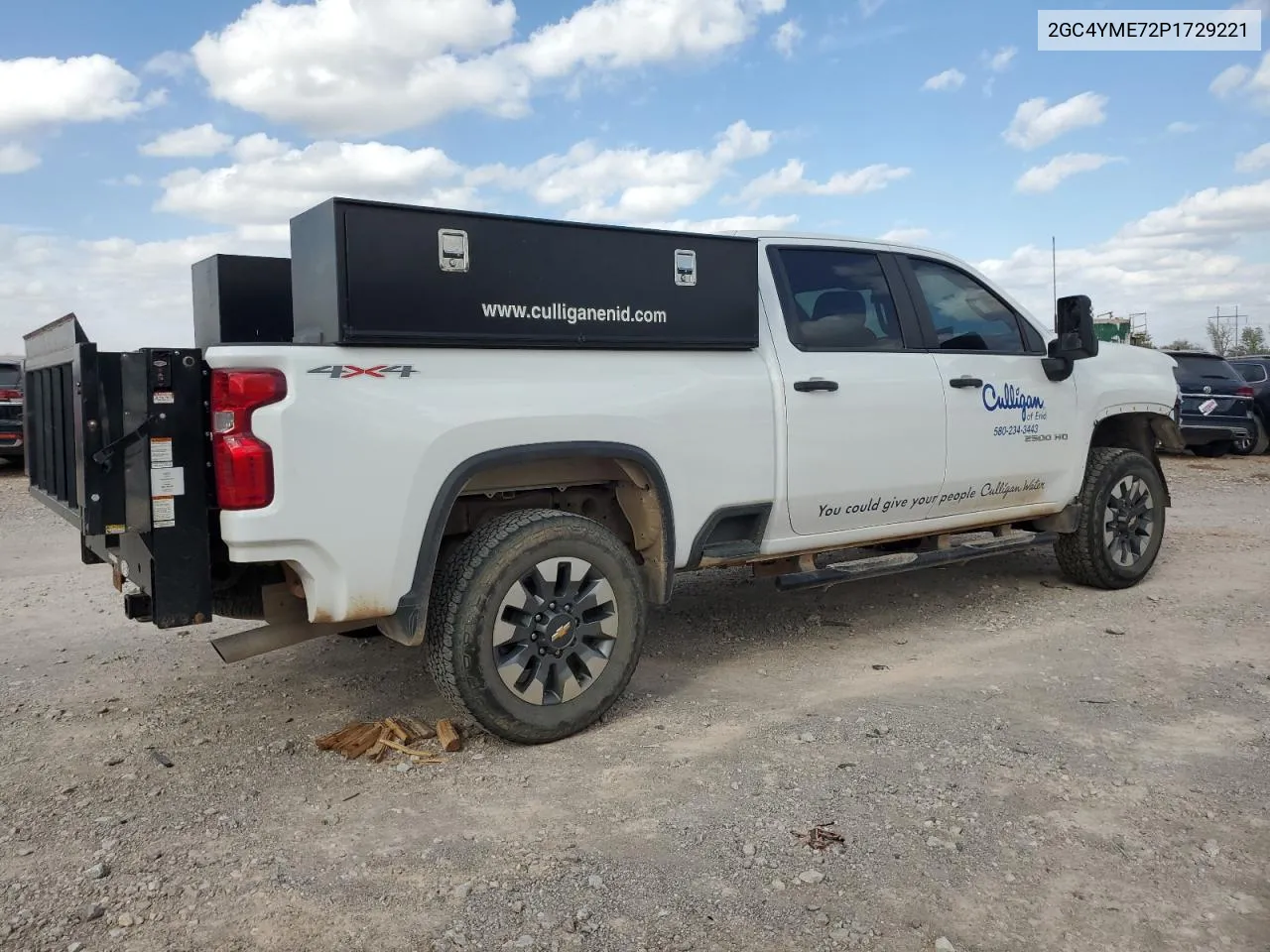 2023 Chevrolet Silverado K2500 Custom VIN: 2GC4YME72P1729221 Lot: 76500304