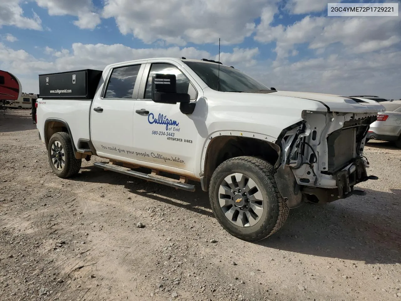 2023 Chevrolet Silverado K2500 Custom VIN: 2GC4YME72P1729221 Lot: 76500304