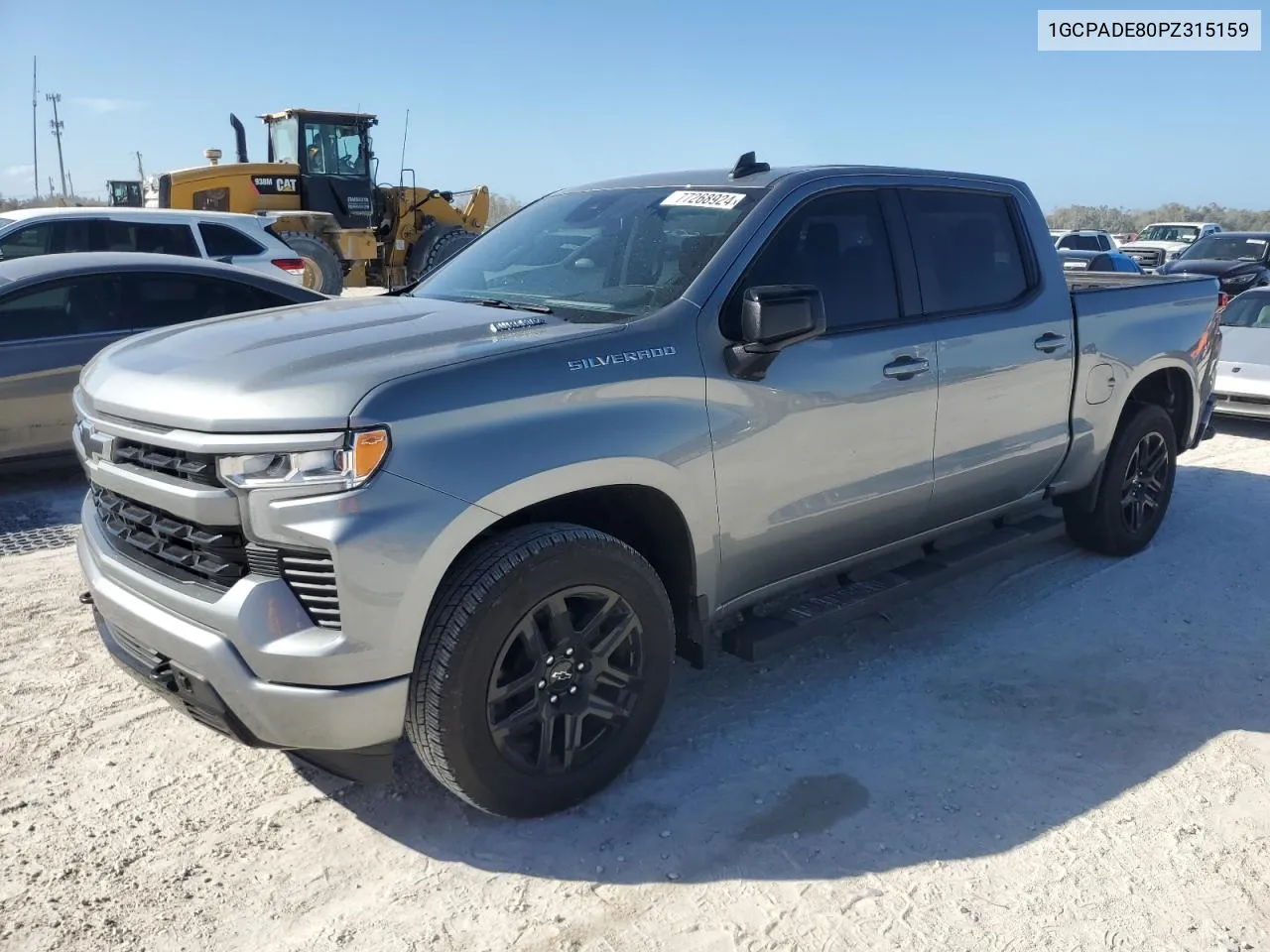 2023 Chevrolet Silverado C1500 Rst VIN: 1GCPADE80PZ315159 Lot: 77268924