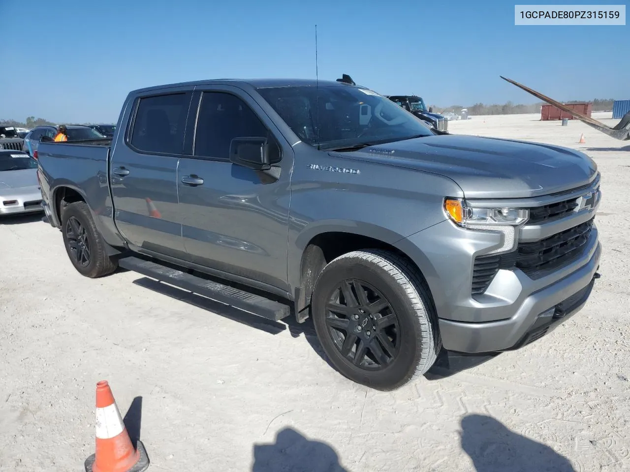 2023 Chevrolet Silverado C1500 Rst VIN: 1GCPADE80PZ315159 Lot: 77268924