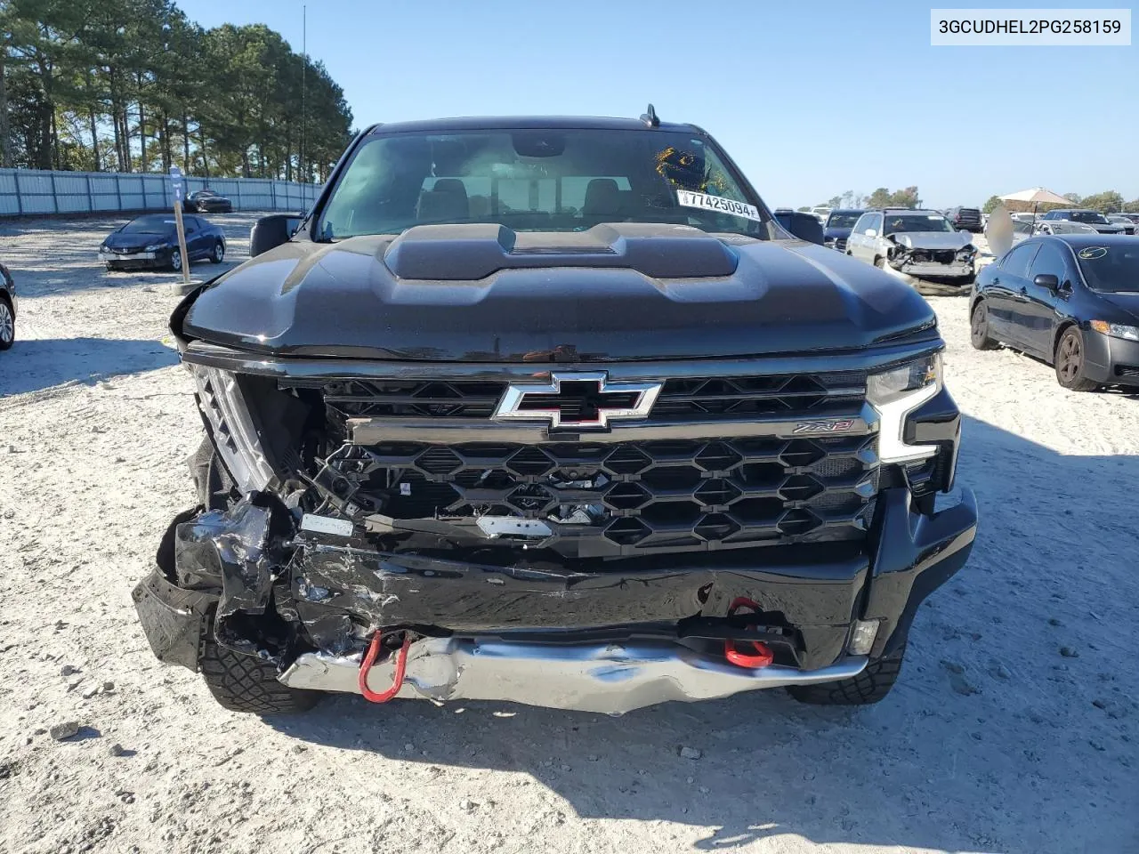 2023 Chevrolet Silverado K1500 Zr2 VIN: 3GCUDHEL2PG258159 Lot: 77425094