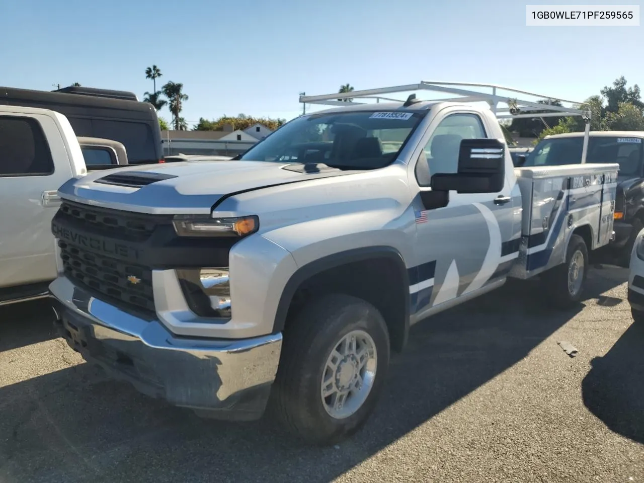 2023 Chevrolet Silverado C2500 Heavy Duty VIN: 1GB0WLE71PF259565 Lot: 77815524