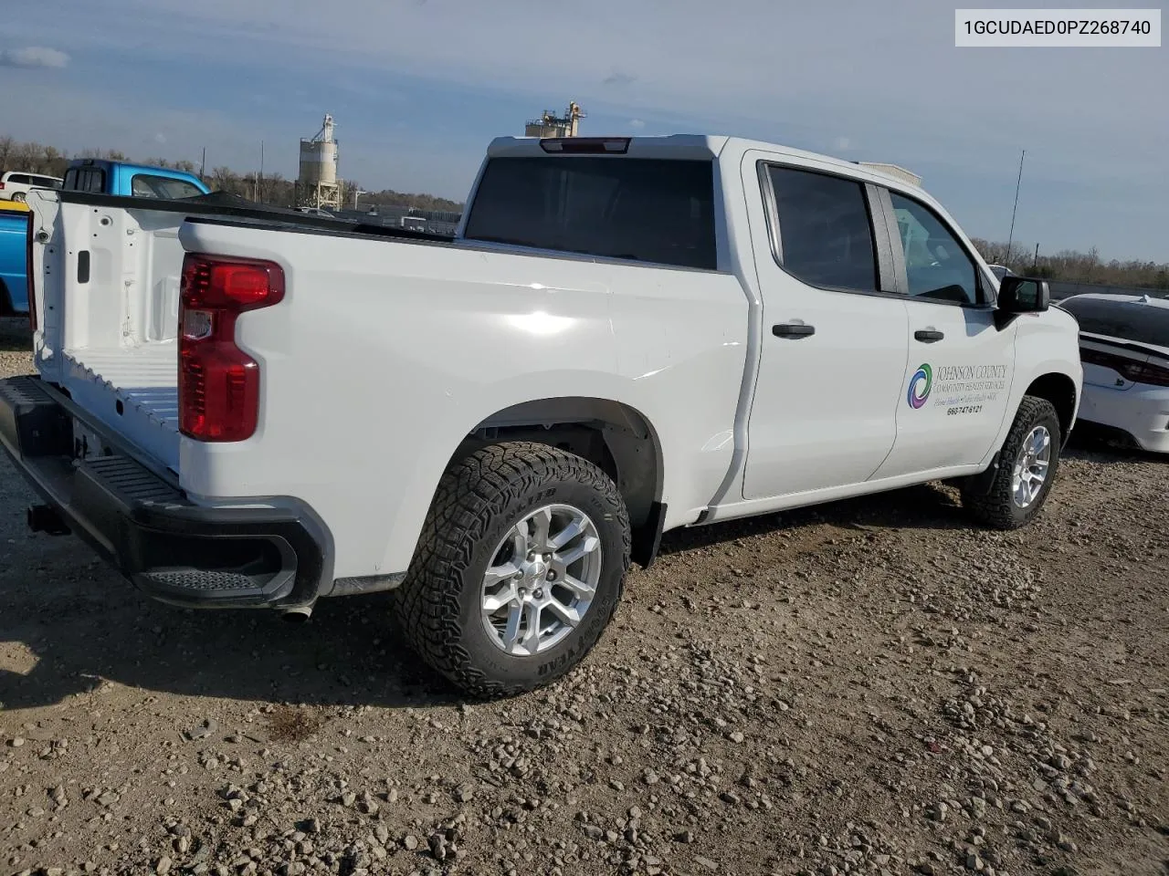 2023 Chevrolet Silverado K1500 VIN: 1GCUDAED0PZ268740 Lot: 77857794