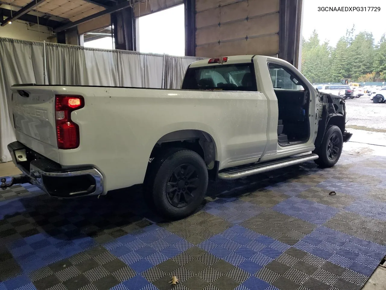 2023 Chevrolet Silverado C1500 VIN: 3GCNAAEDXPG317729 Lot: 78197394