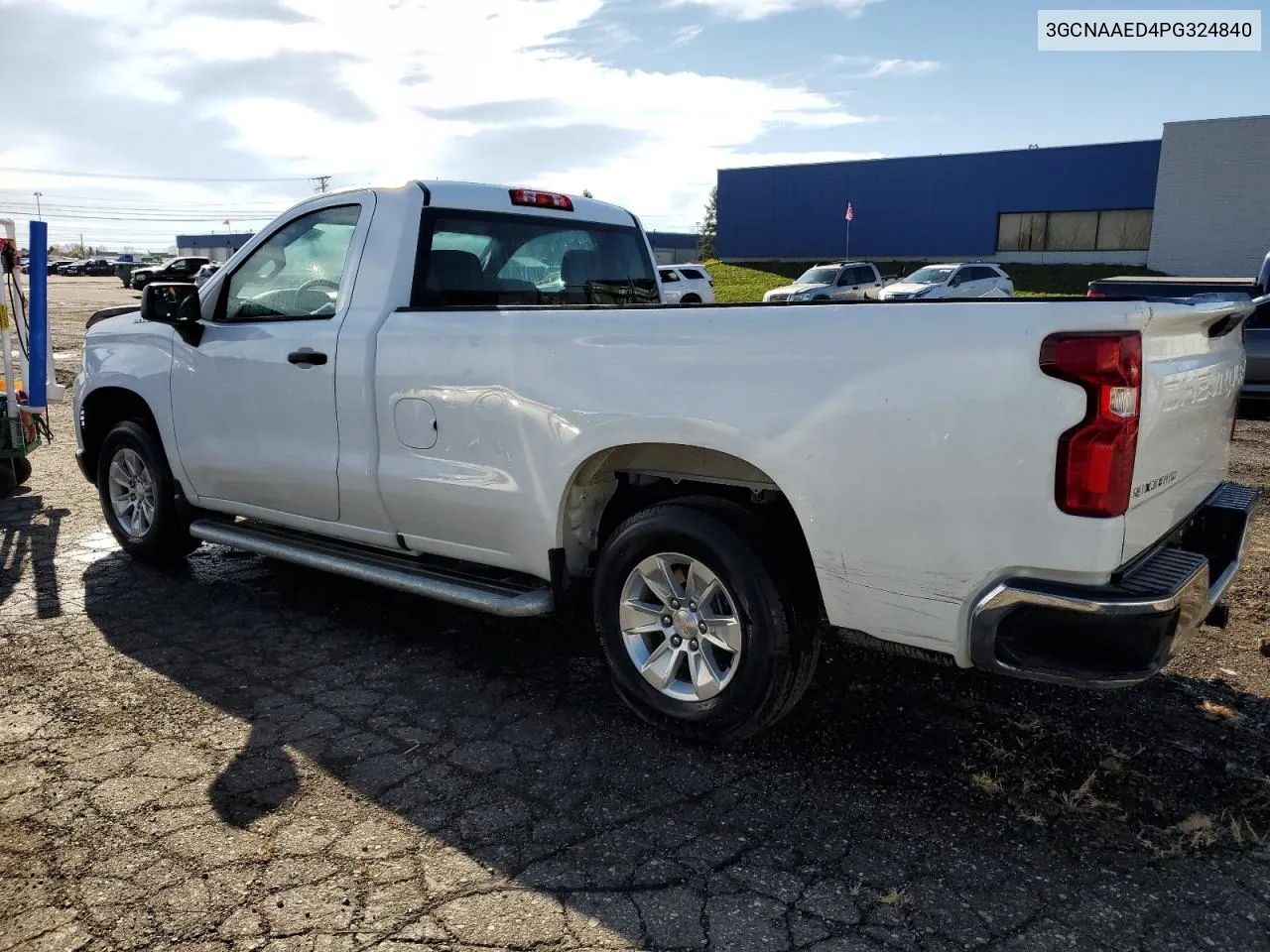 2023 Chevrolet Silverado C1500 VIN: 3GCNAAED4PG324840 Lot: 79246094