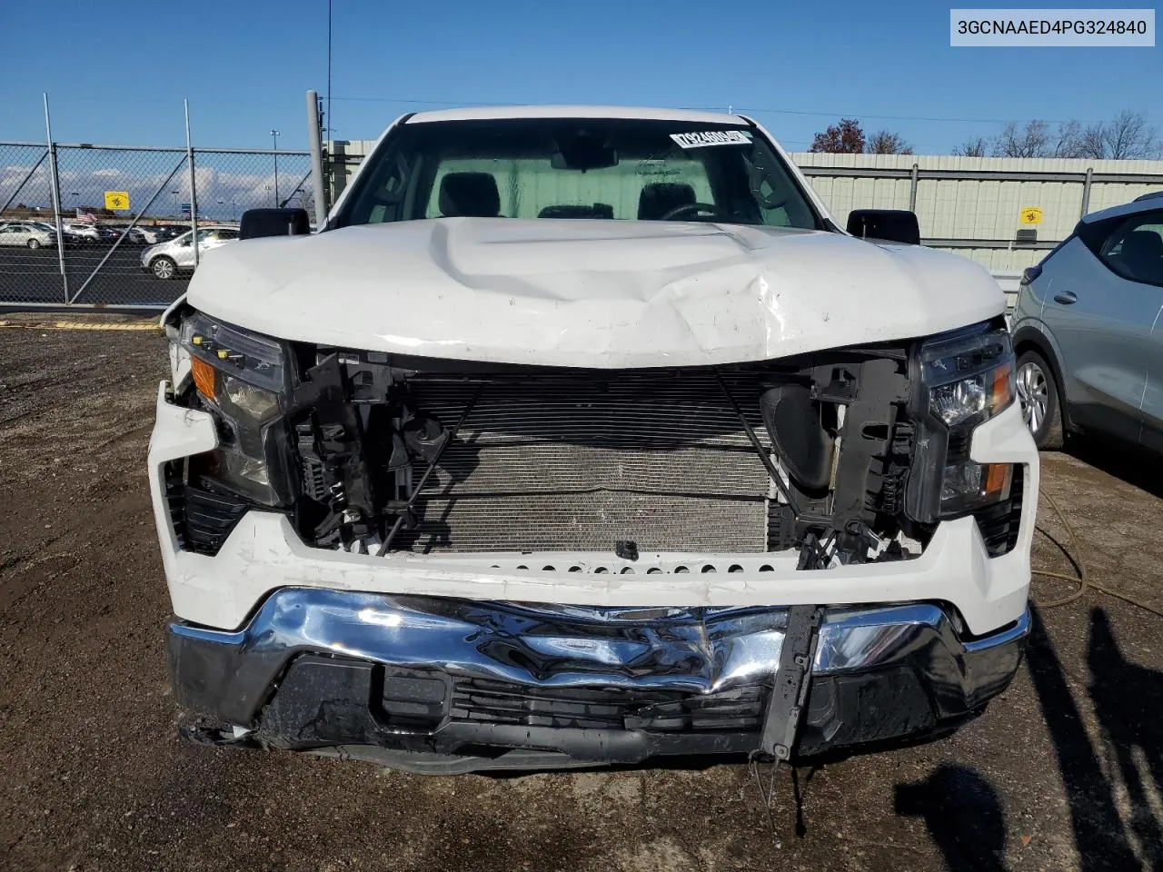 2023 Chevrolet Silverado C1500 VIN: 3GCNAAED4PG324840 Lot: 79246094