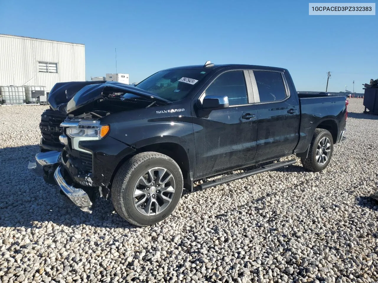 2023 Chevrolet Silverado C1500 Lt VIN: 1GCPACED3PZ332383 Lot: 79475424