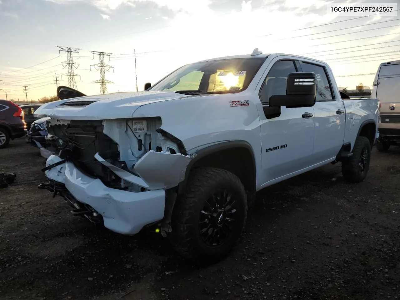 2023 Chevrolet Silverado K2500 Heavy Duty Ltz VIN: 1GC4YPE7XPF242567 Lot: 79561664