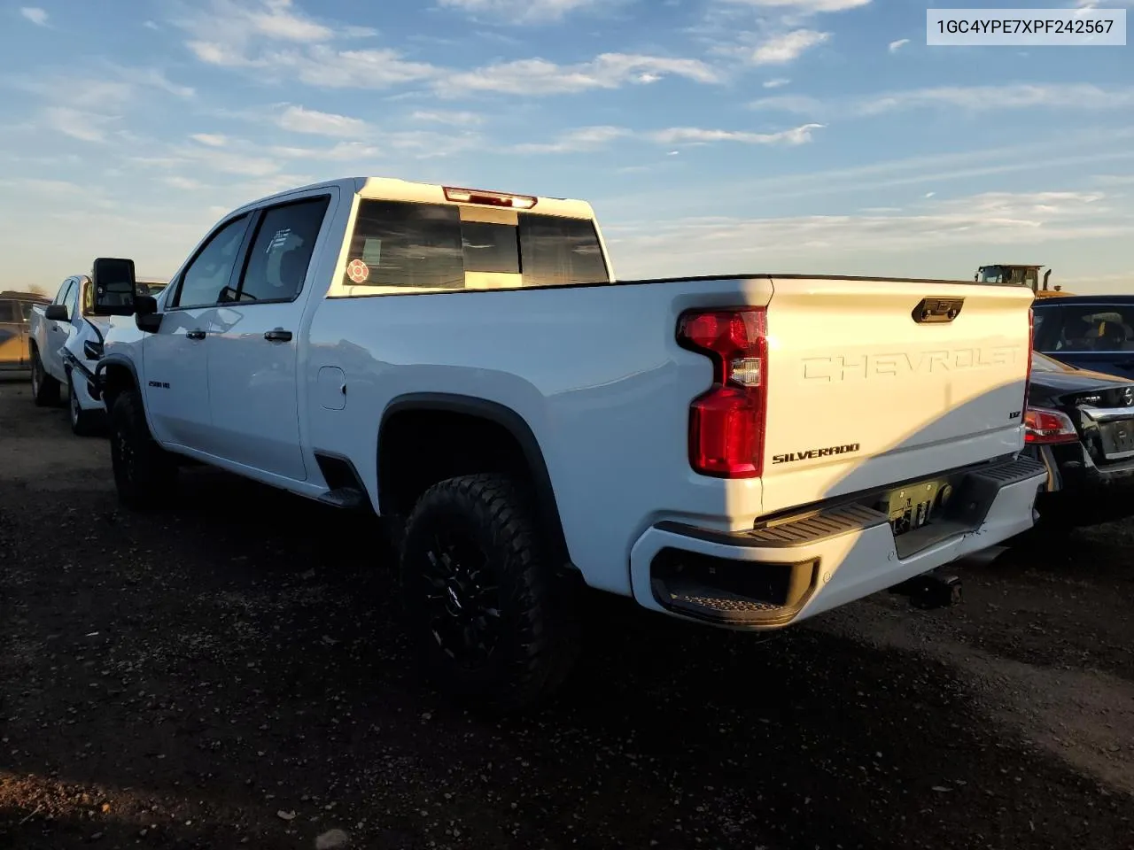 2023 Chevrolet Silverado K2500 Heavy Duty Ltz VIN: 1GC4YPE7XPF242567 Lot: 79561664