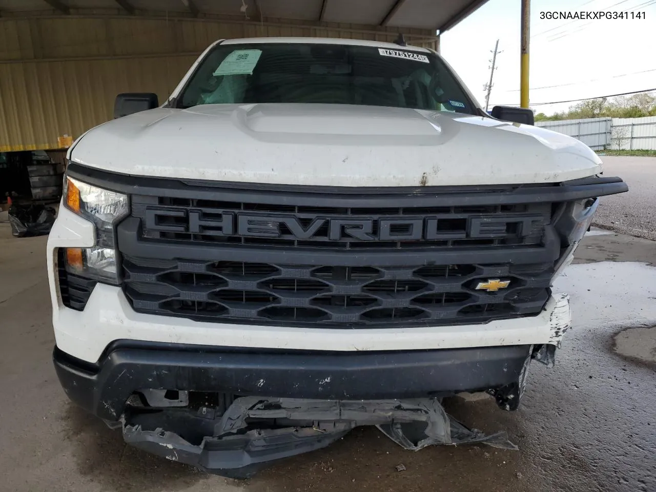 2023 Chevrolet Silverado C1500 VIN: 3GCNAAEKXPG341141 Lot: 79751244