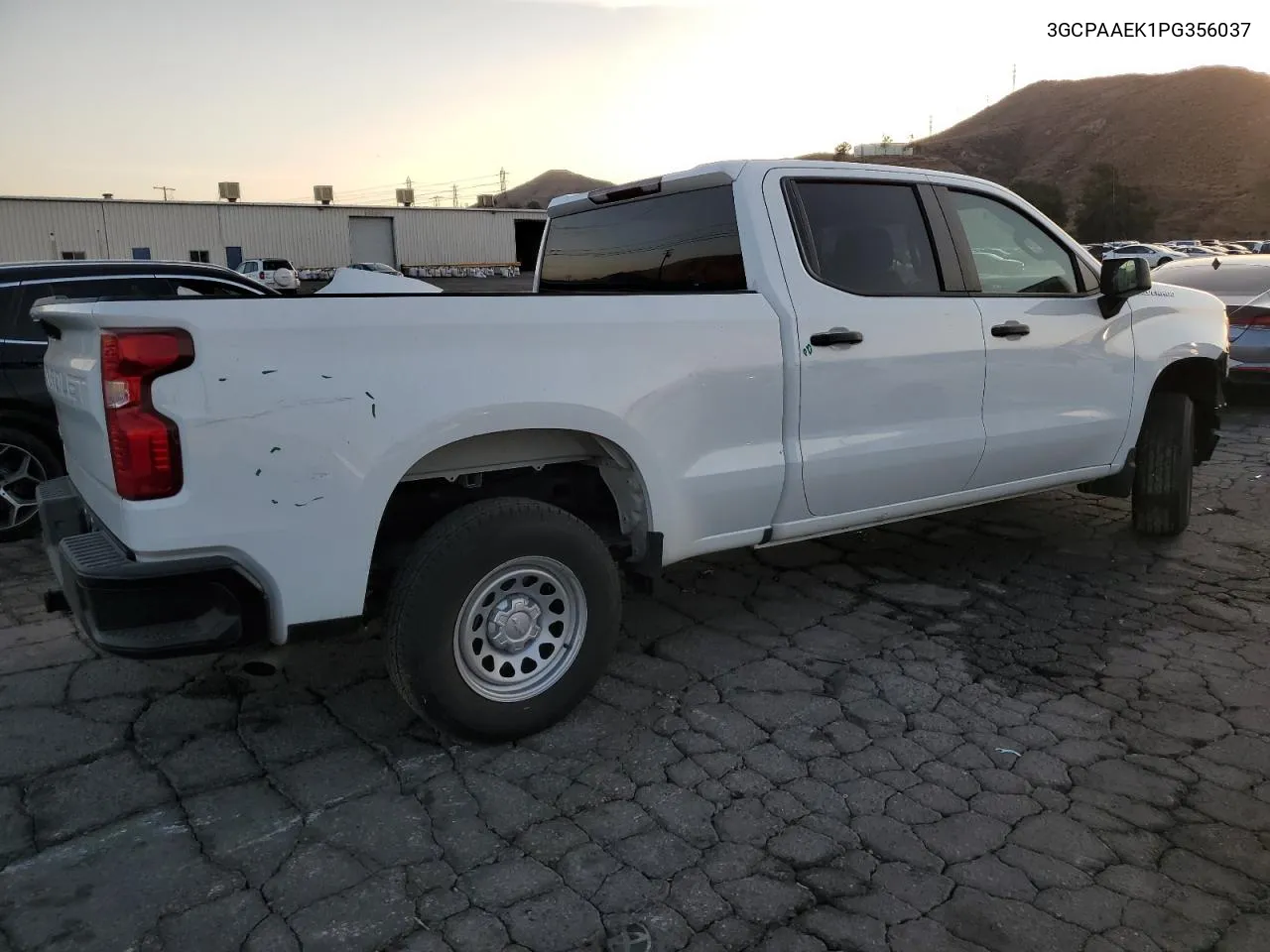 2023 Chevrolet Silverado C1500 VIN: 3GCPAAEK1PG356037 Lot: 80302724