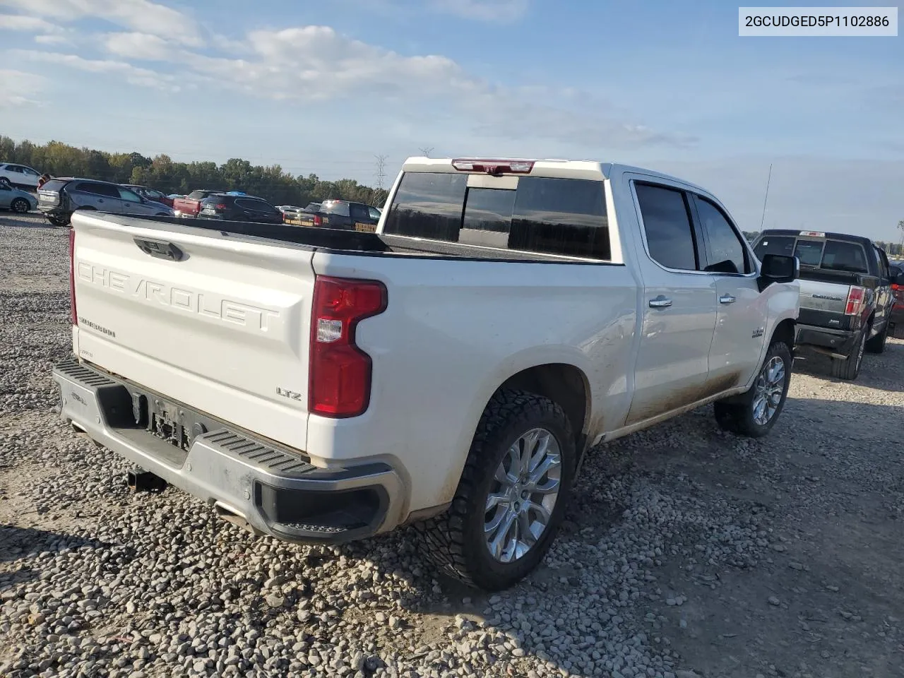 2023 Chevrolet Silverado K1500 Ltz VIN: 2GCUDGED5P1102886 Lot: 80363564