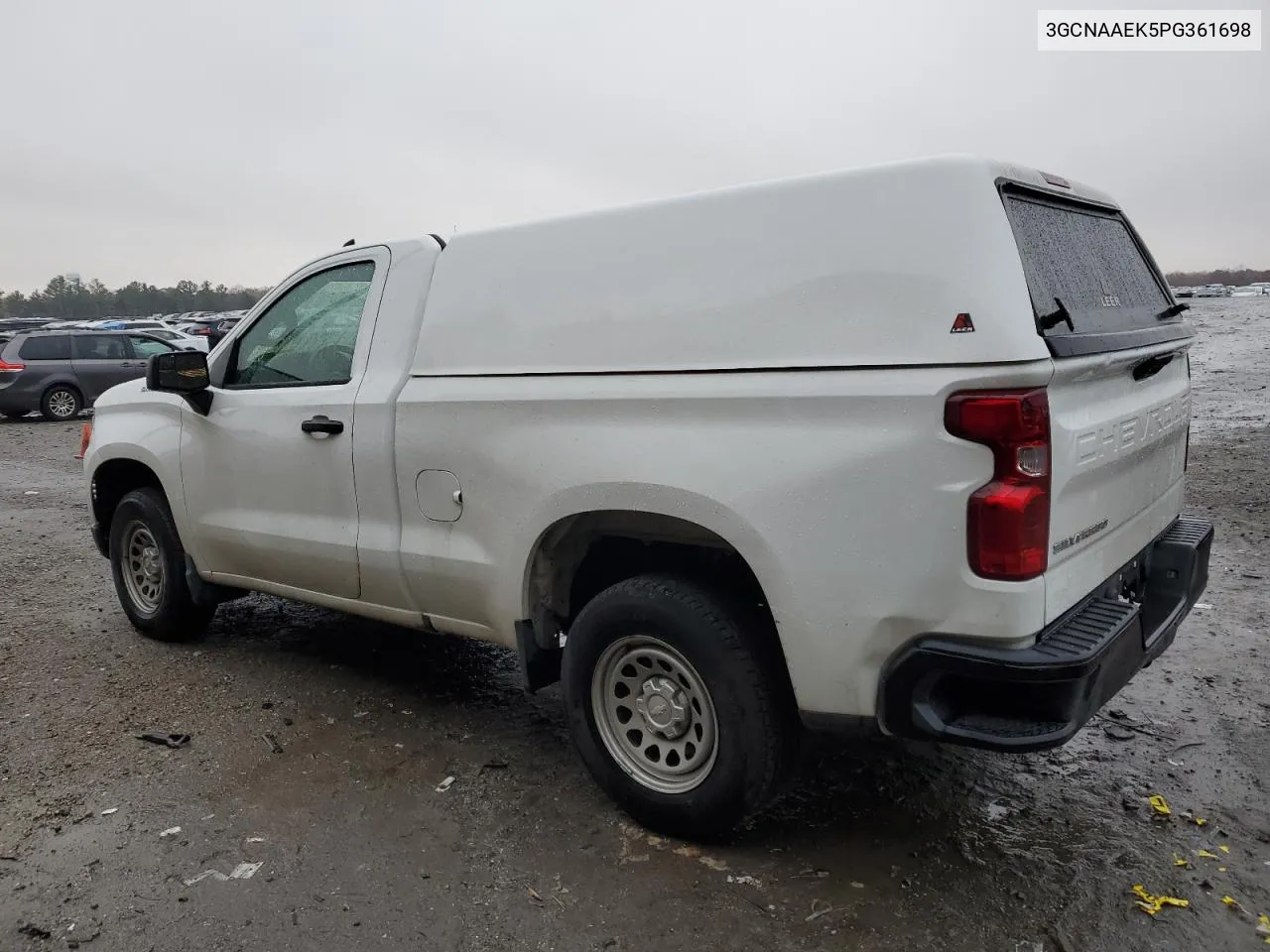 2023 Chevrolet Silverado C1500 VIN: 3GCNAAEK5PG361698 Lot: 80752074