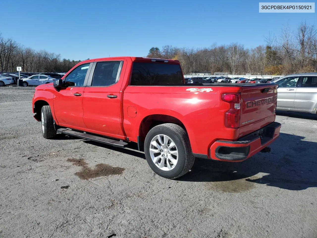 2023 Chevrolet Silverado K1500 Custom VIN: 3GCPDBEK4PG150921 Lot: 81464514