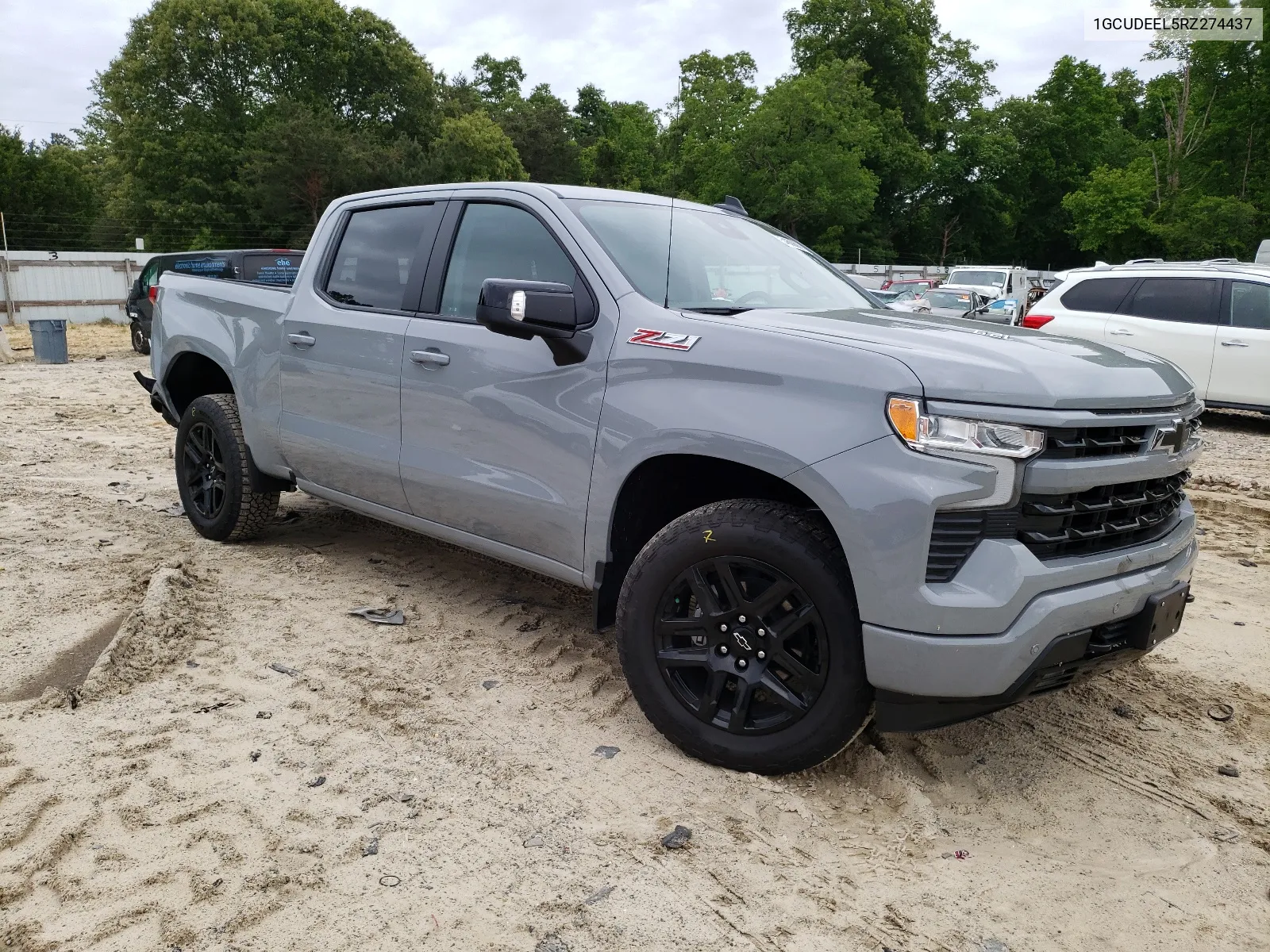 2024 Chevrolet Silverado K1500 Rst VIN: 1GCUDEEL5RZ274437 Lot: 54600604