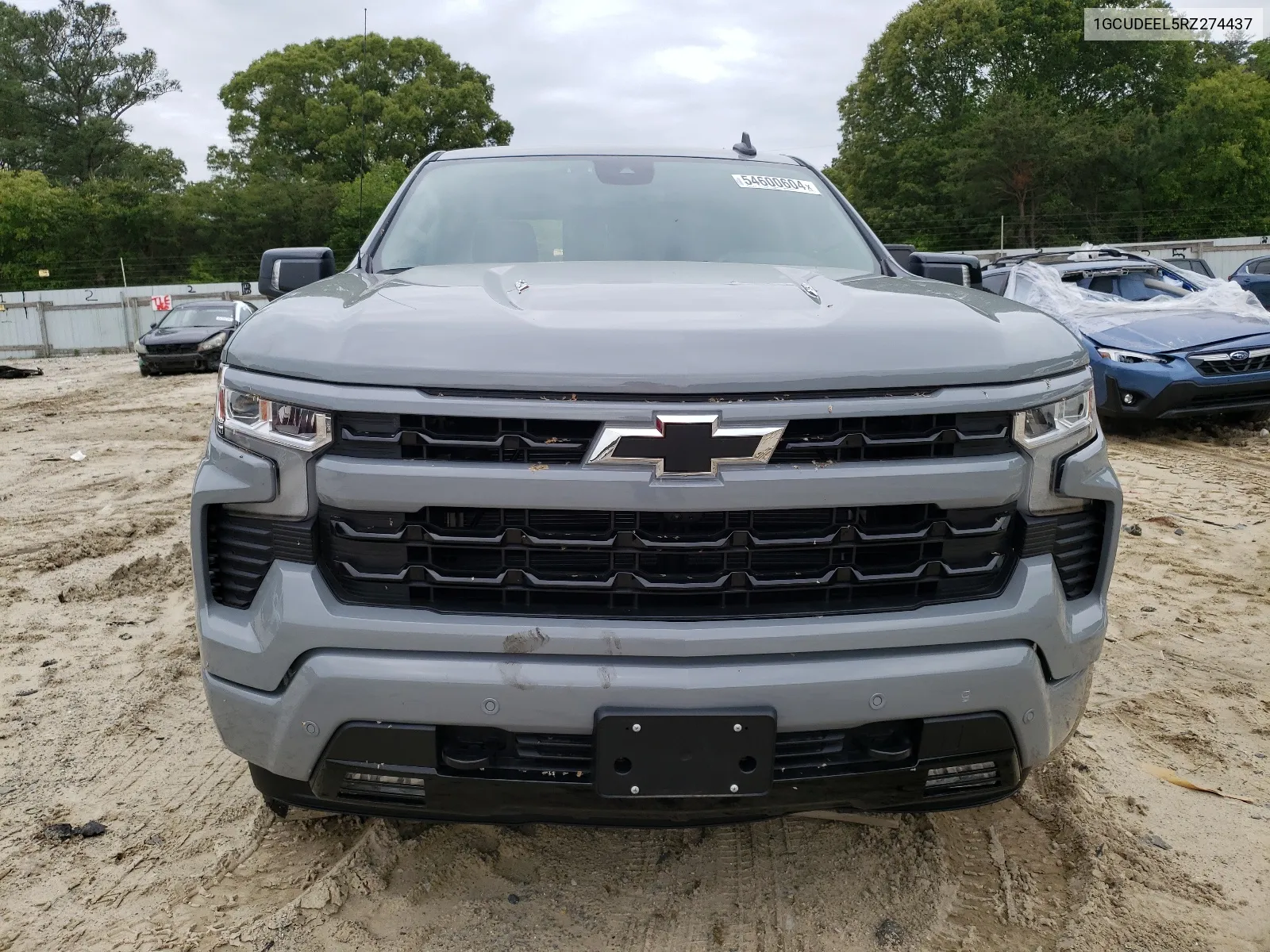 2024 Chevrolet Silverado K1500 Rst VIN: 1GCUDEEL5RZ274437 Lot: 54600604