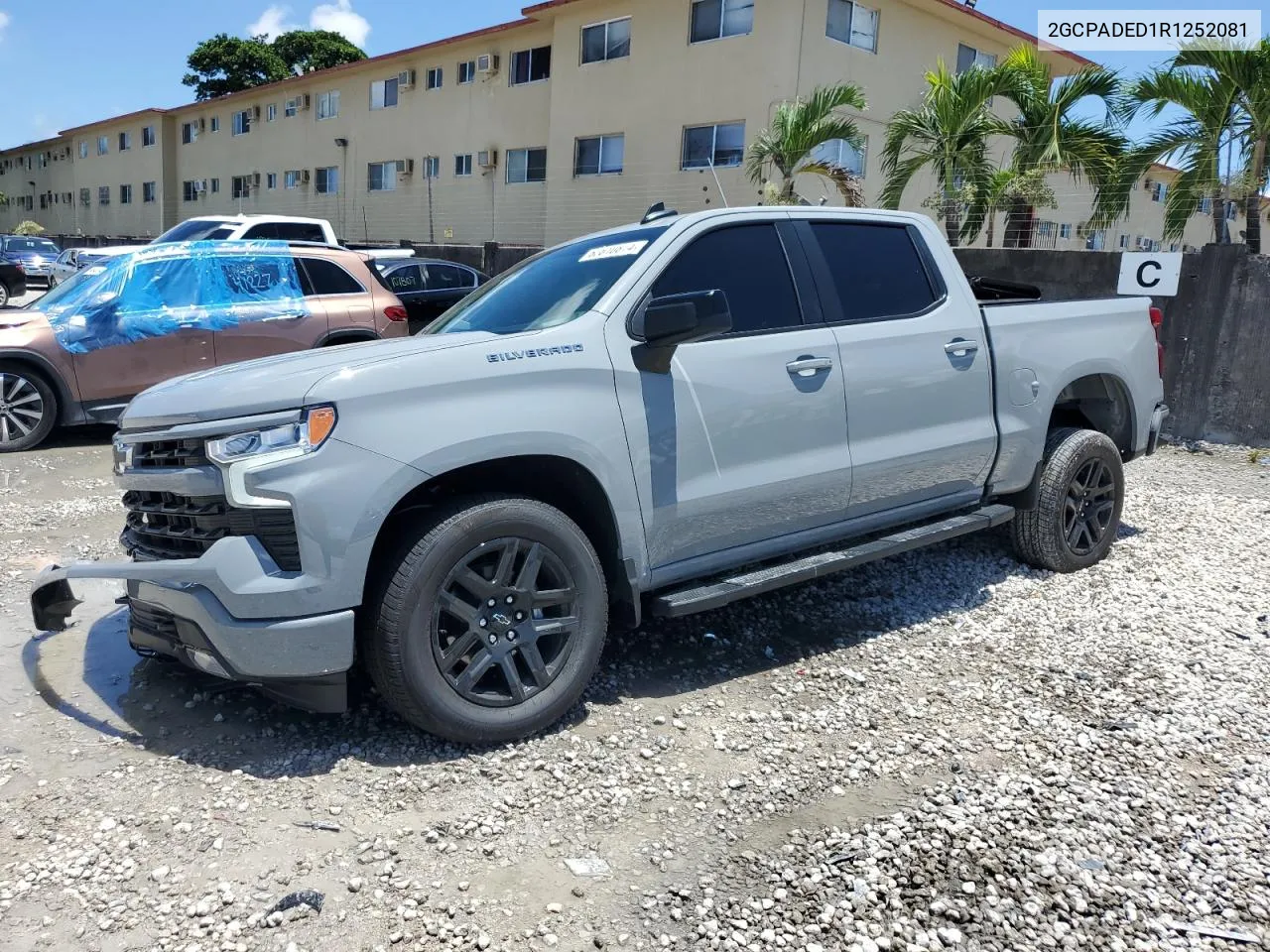 2024 Chevrolet Silverado C1500 Rst VIN: 2GCPADED1R1252081 Lot: 75025414