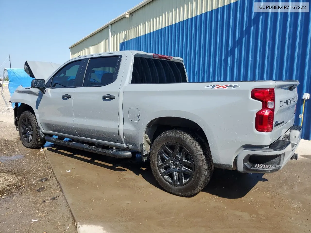 2024 Chevrolet Silverado K1500 Custom VIN: 1GCPDBEK4RZ167222 Lot: 67773604