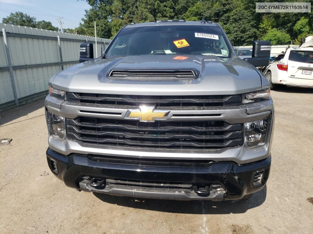 2024 Chevrolet Silverado K2500 Custom VIN: 2GC4YME72R1163614 Lot: 67893524