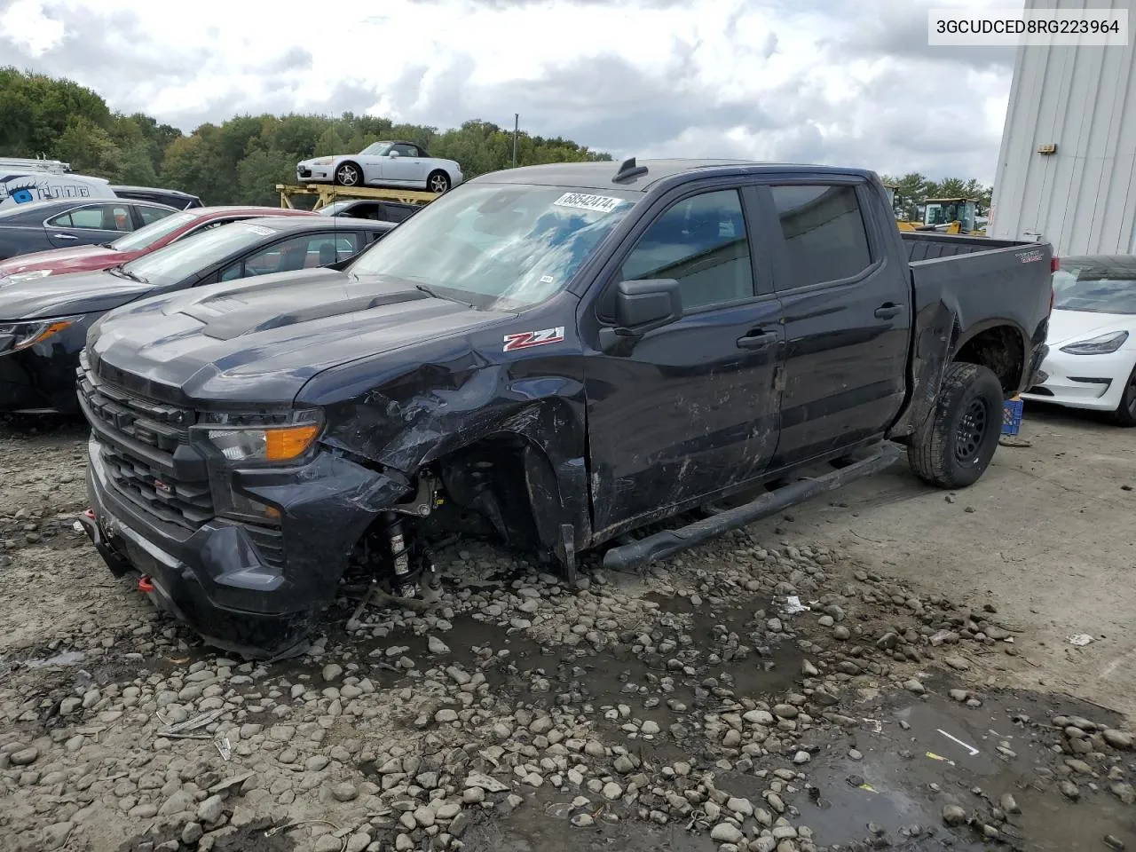 2024 Chevrolet Silverado K1500 Trail Boss Custom VIN: 3GCUDCED8RG223964 Lot: 68542474