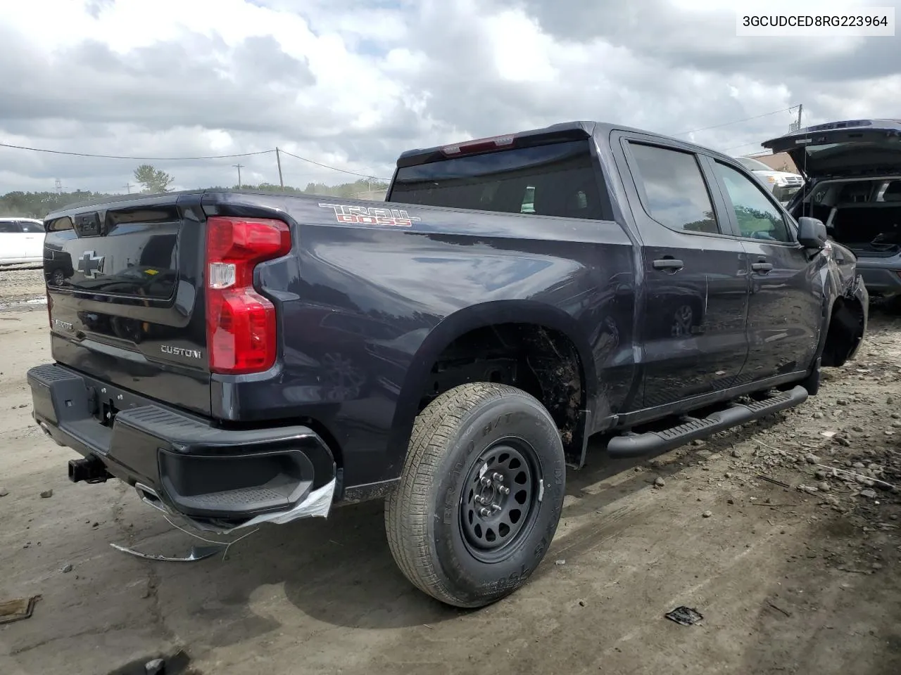 2024 Chevrolet Silverado K1500 Trail Boss Custom VIN: 3GCUDCED8RG223964 Lot: 68542474