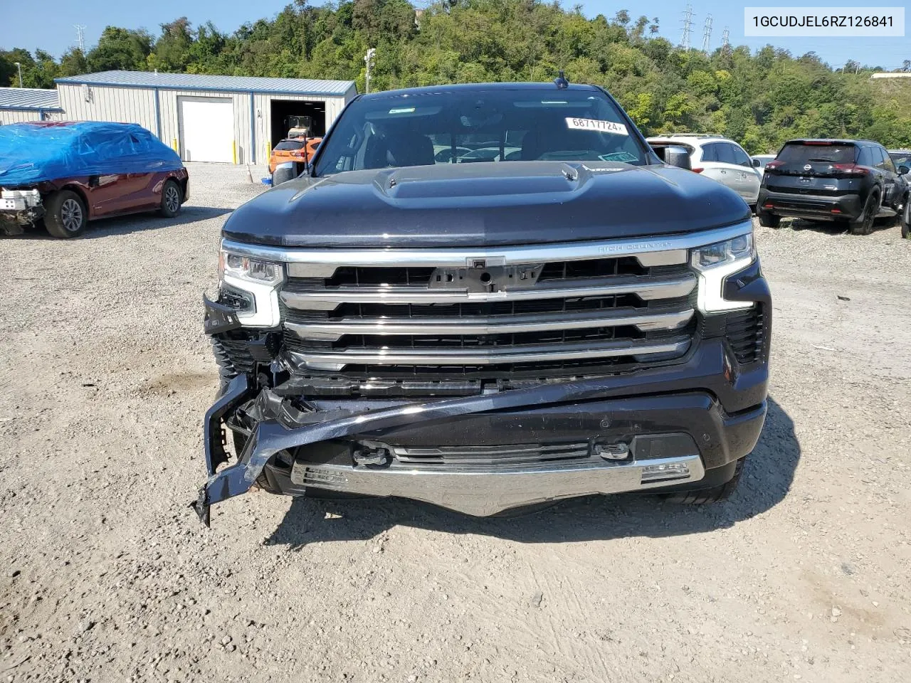 2024 Chevrolet Silverado K1500 High Country VIN: 1GCUDJEL6RZ126841 Lot: 68717724