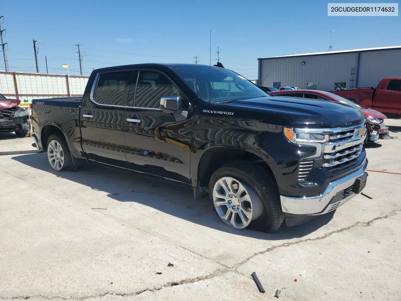 2024 Chevrolet Silverado K1500 Ltz VIN: 2GCUDGED0R1174632 Lot: 71748764