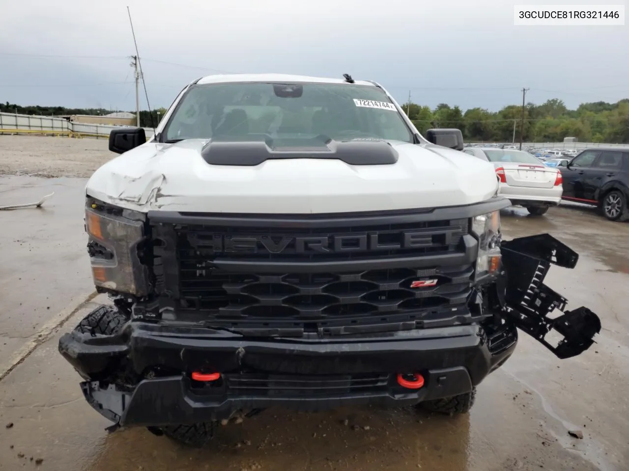 2024 Chevrolet Silverado K1500 Trail Boss Custom VIN: 3GCUDCE81RG321446 Lot: 72214744