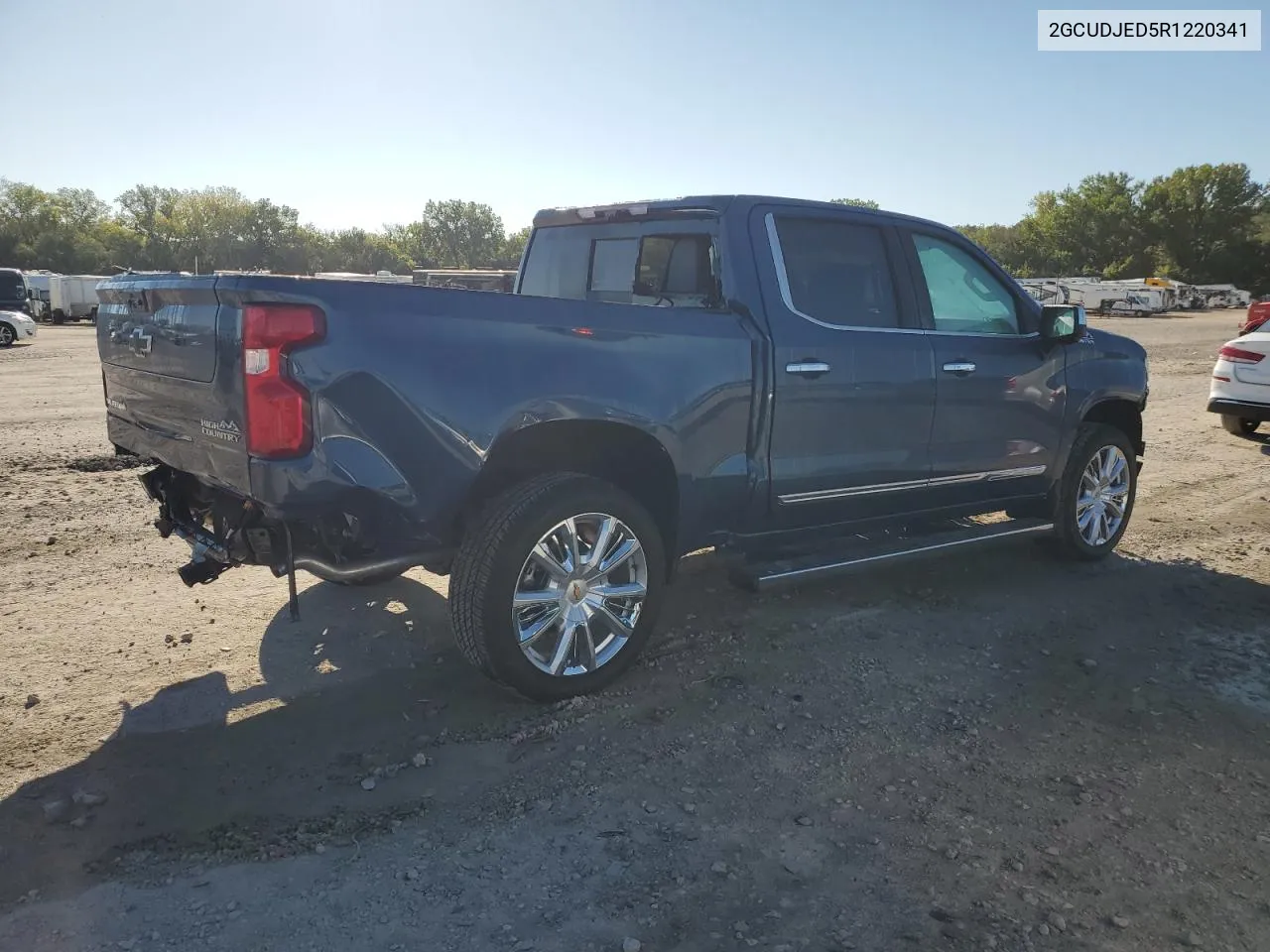 2024 Chevrolet Silverado K1500 High Country VIN: 2GCUDJED5R1220341 Lot: 72403324