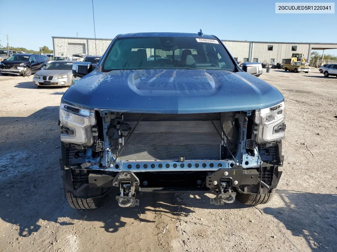 2024 Chevrolet Silverado K1500 High Country VIN: 2GCUDJED5R1220341 Lot: 72403324