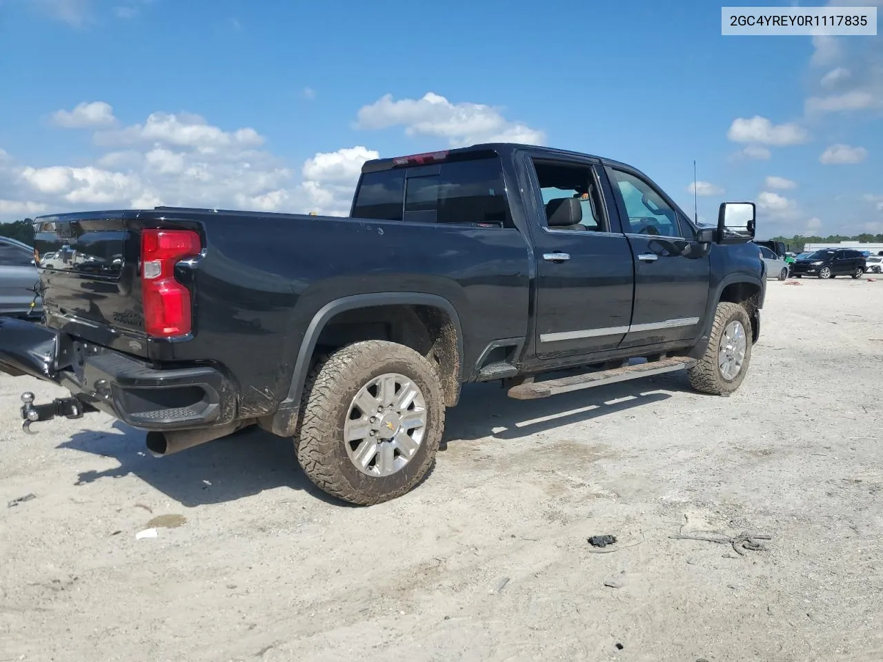 2024 Chevrolet Silverado K2500 High Country VIN: 2GC4YREY0R1117835 Lot: 72505624