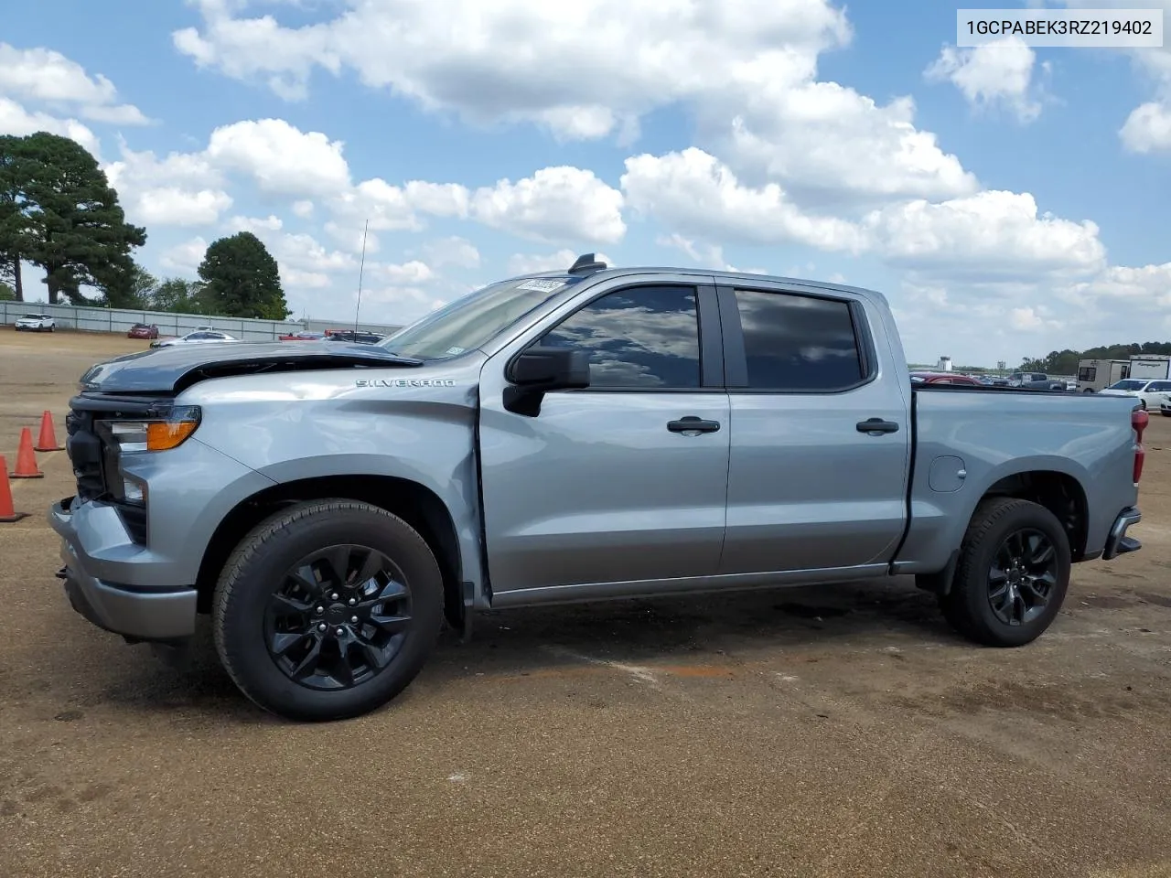 2024 Chevrolet Silverado C1500 Custom VIN: 1GCPABEK3RZ219402 Lot: 72628354