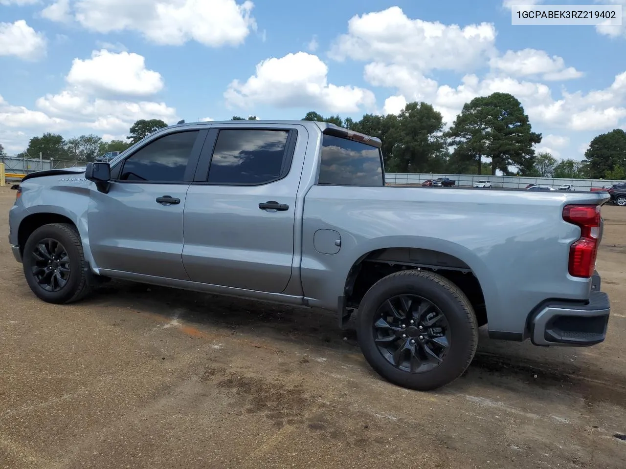 2024 Chevrolet Silverado C1500 Custom VIN: 1GCPABEK3RZ219402 Lot: 72628354