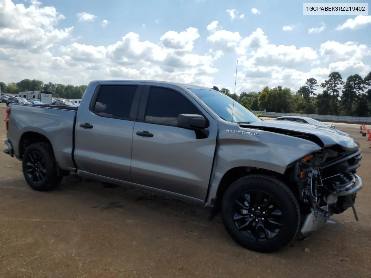 2024 Chevrolet Silverado C1500 Custom VIN: 1GCPABEK3RZ219402 Lot: 72628354